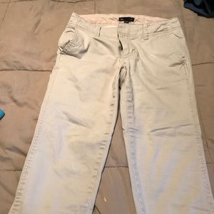 Gap Khaki Capris size 0